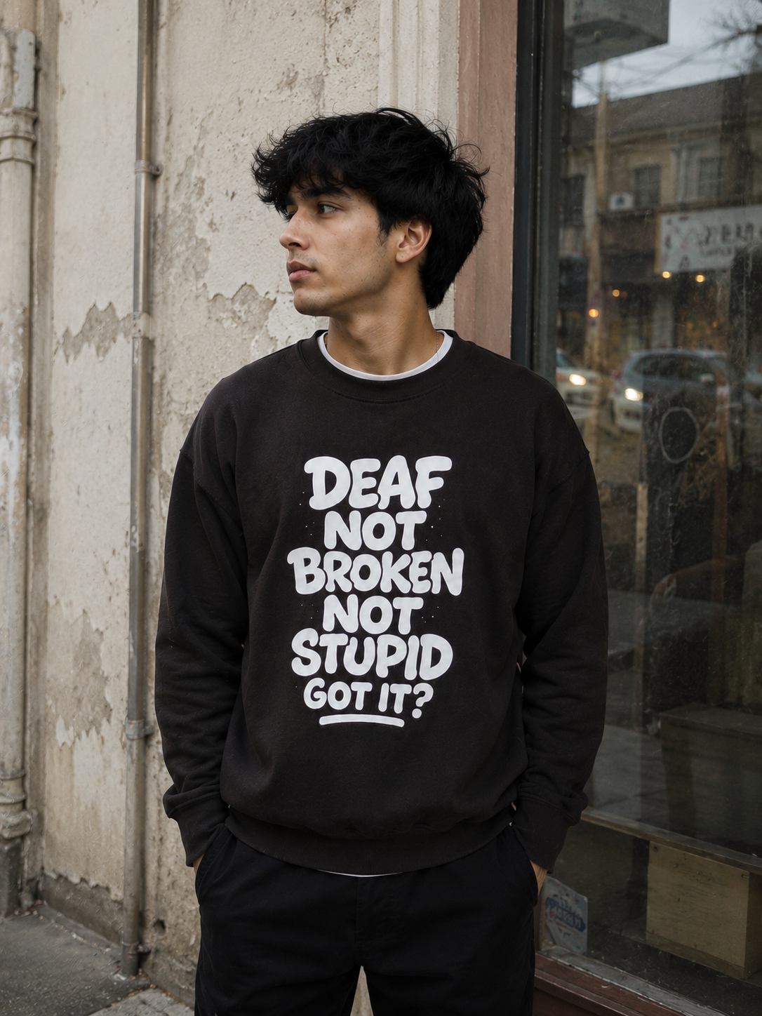 Deaf Not Broken Sweatshirt