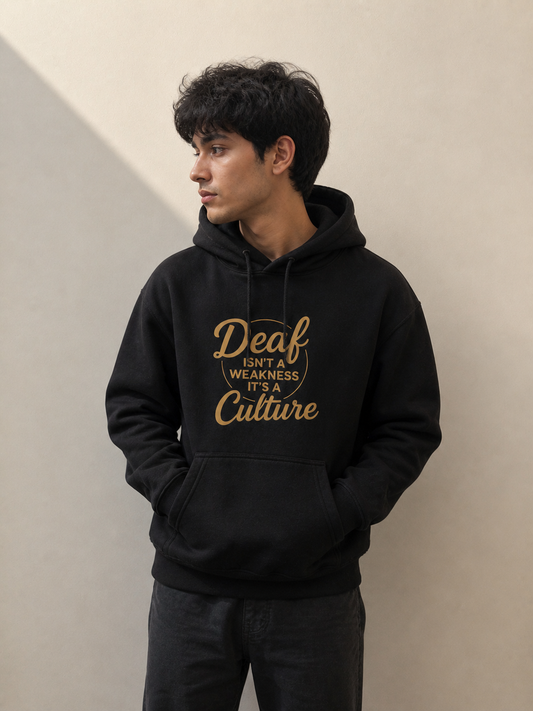 Deaf Isn’t a Weakness Hoodie